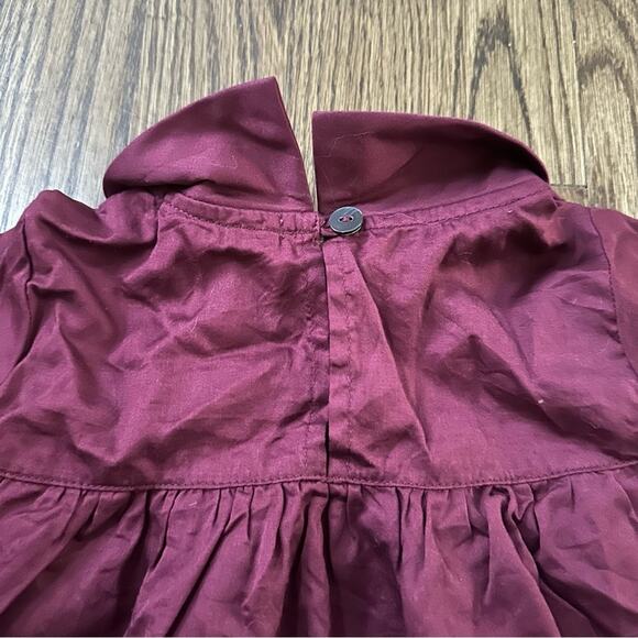 PETITS VILAINS Agathe Pointy Collar Blouse, size 12-18M, NWOT - Picture 3 of 7